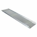 Vestil Alum Walk Ramp Overlap Style, 120x28" AWR-28-10A